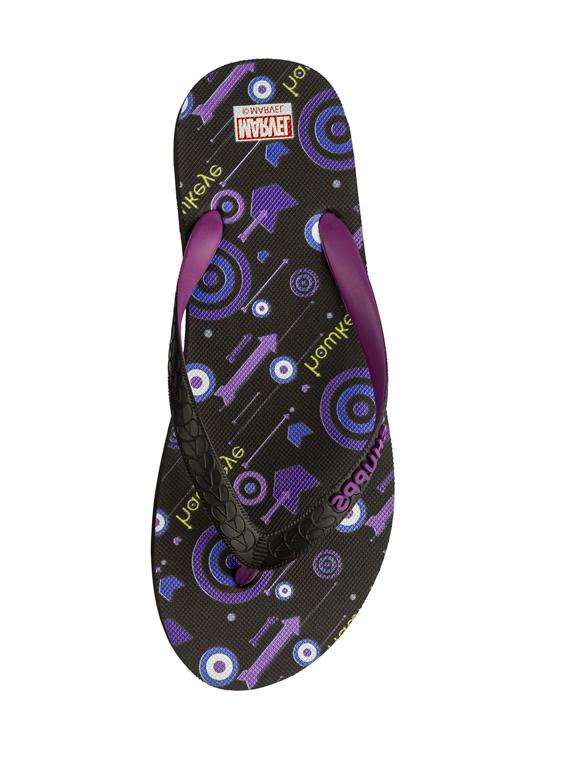 printed toe separator flip flops - 19481672 - Standard Image - 2