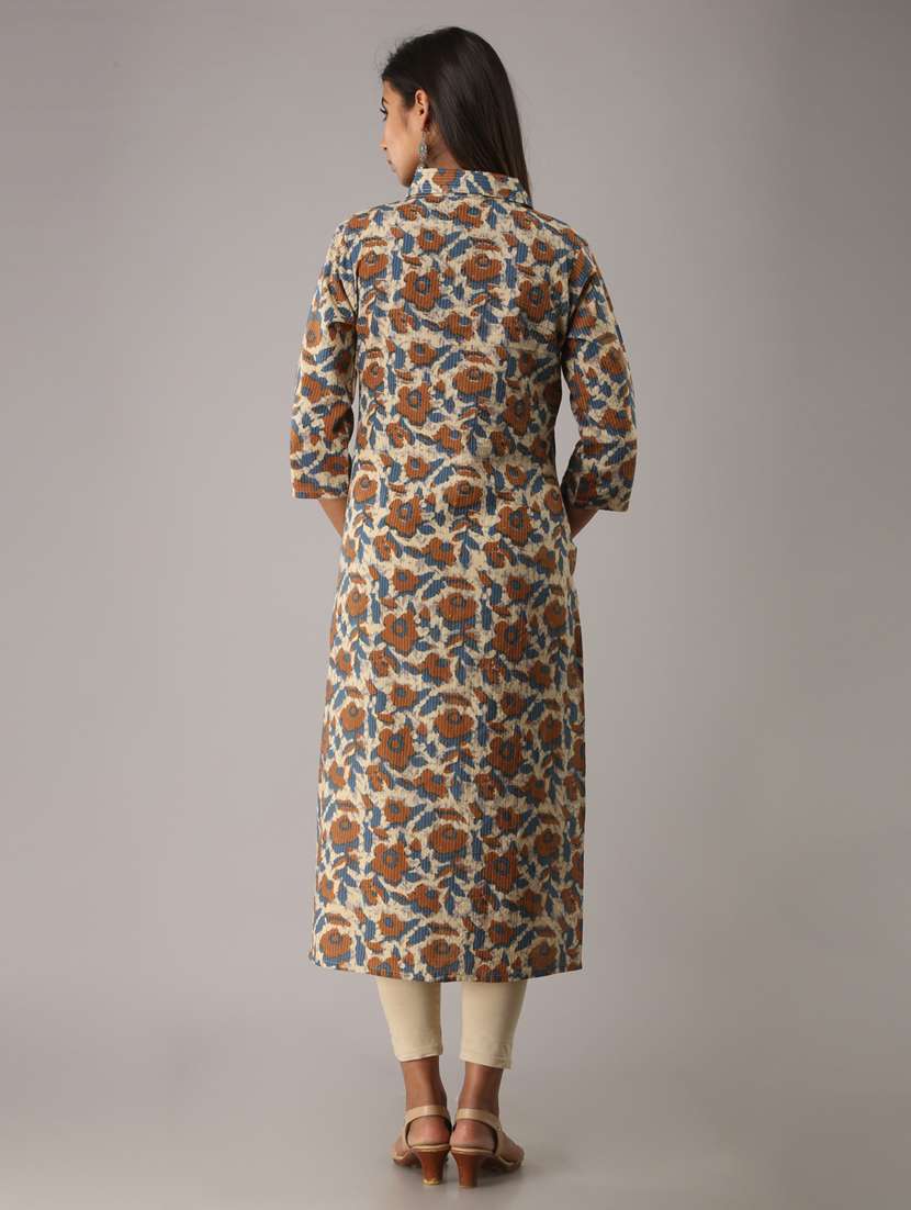 women's straight kurta - 19481907 - Standard Image - 2