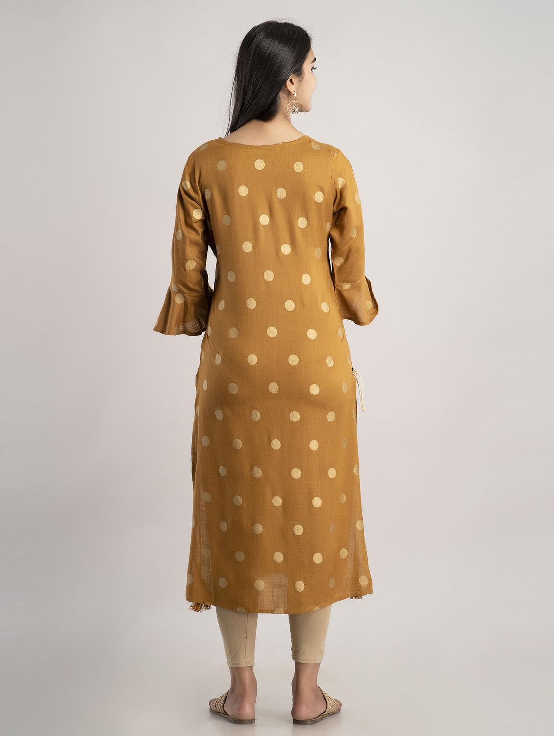 women's straight kurta - 19481936 - Standard Image - 2