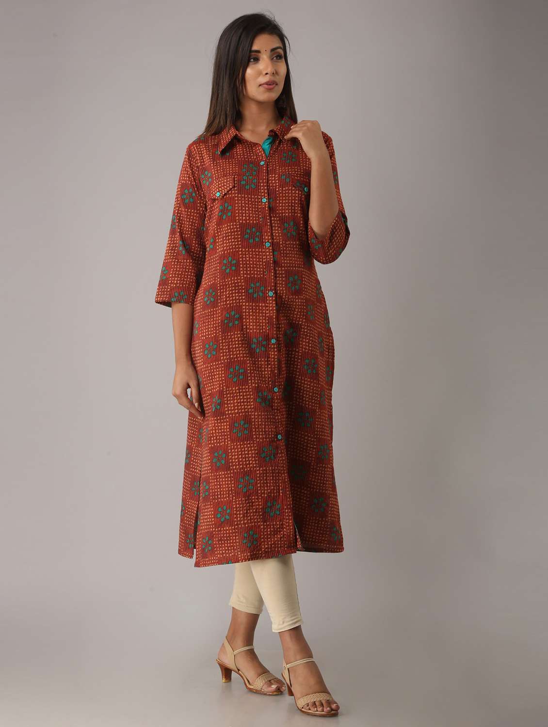 women's a-line kurta - 19481949 - Standard Image - 2