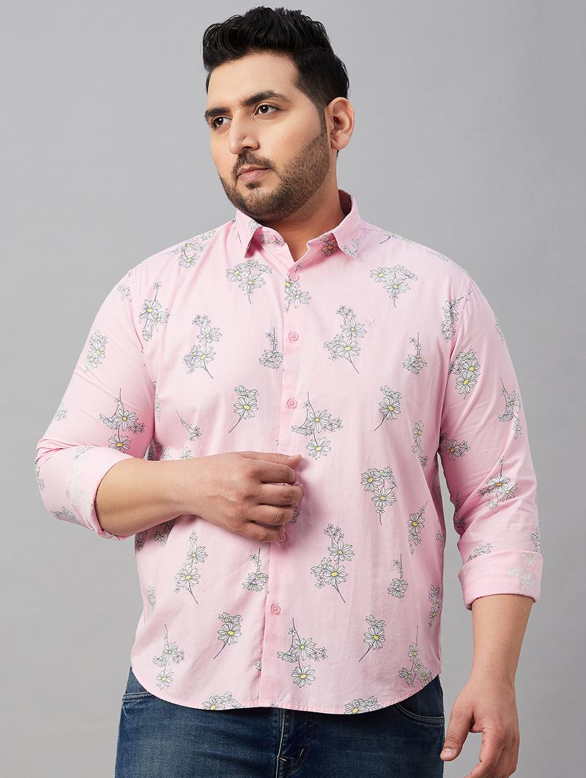 mens florals casual shirt