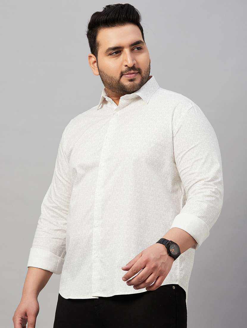 mens self design casual shirt - 19482908 -  Standard Image - 2