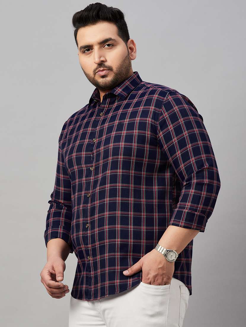 mens checks casual shirt - 19482929 - Standard Image - 2