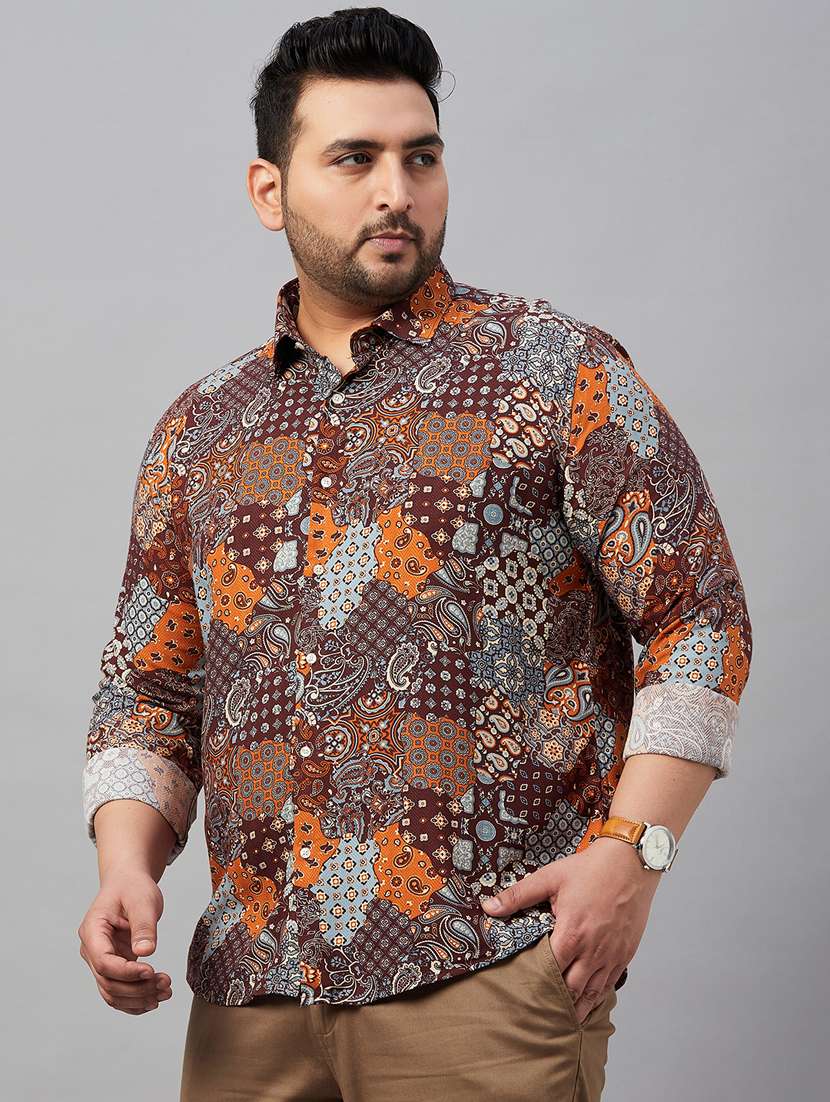 mens printed casual shirt - 19482976 -  Standard Image - 2
