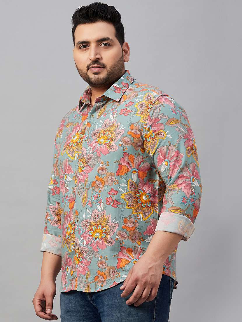 mens florals casual shirt - 19482978 -  Standard Image - 2