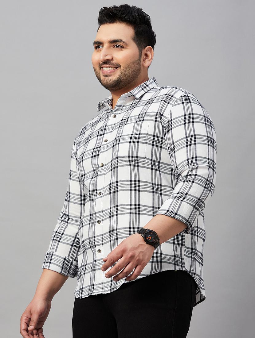 mens checks casual shirt - 19483018 - Standard Image - 2