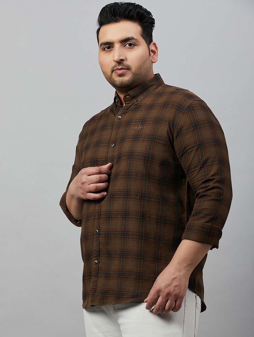 Mens Checks Casual Shirt - 19483026 -  Standard Image - 2