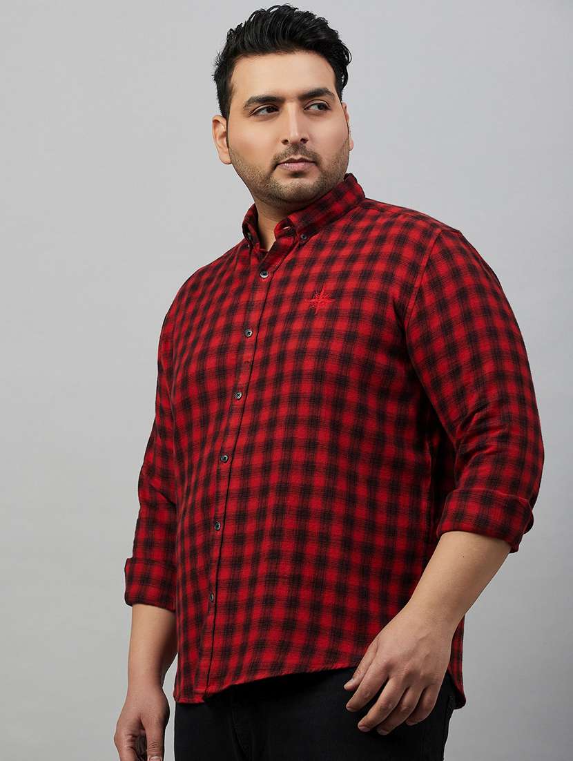 Mens Checks Casual Shirt - 19483033 -  Standard Image - 2