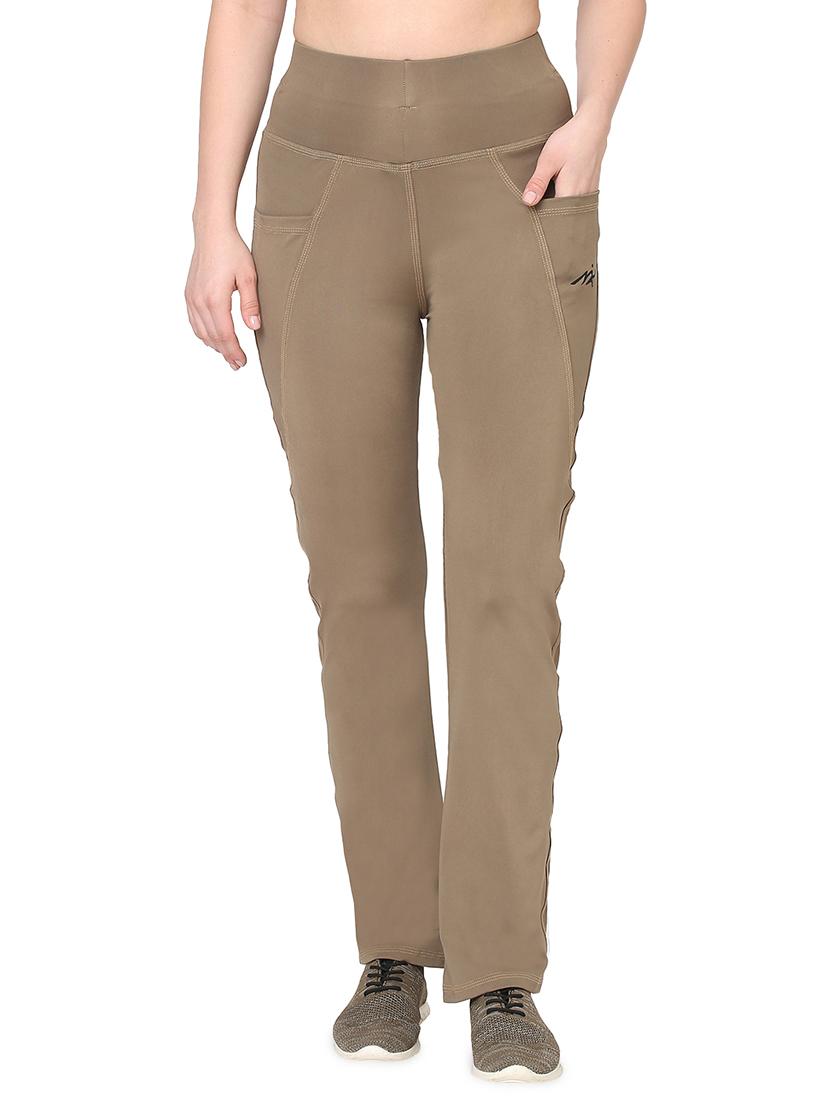 mid rise solid track pant - 19484346 - Zoom Image - 0