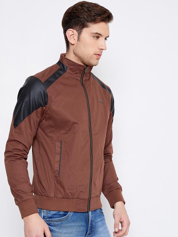 men stand collar casual jacket - 19486914 - Standard Image - 2