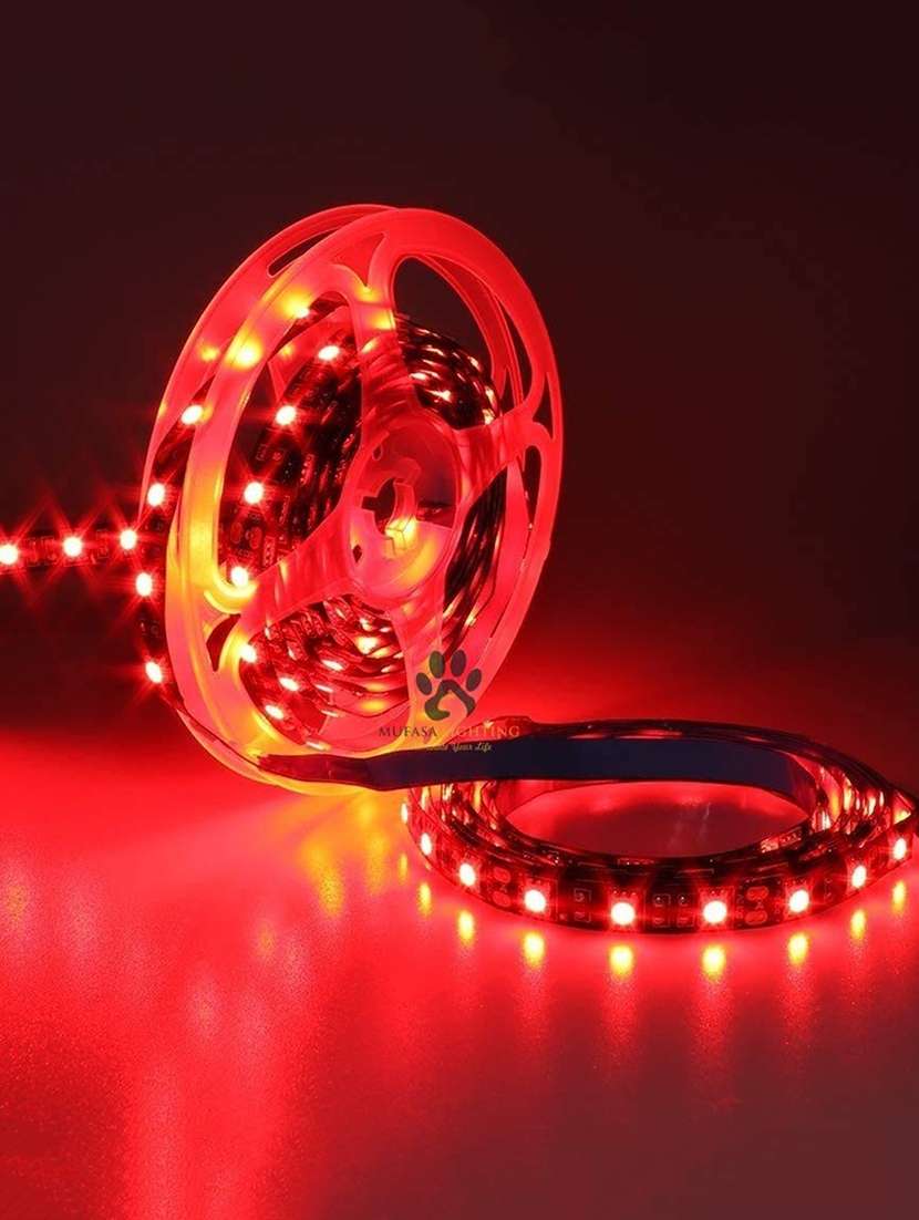 rsct red 4 m led fall ceiling light for decorations with adapter