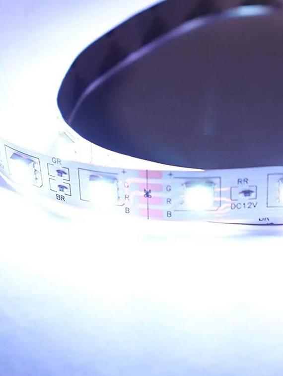 rsct white 4 m led fall ceiling light for decorations with adapter - 19487088 - Standard Image - 2