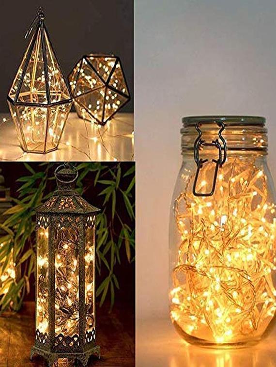 rsct plastic corded electric energy efficient and adjustable white decorative led string 36 ft - 19487329 - Standard Image - 2