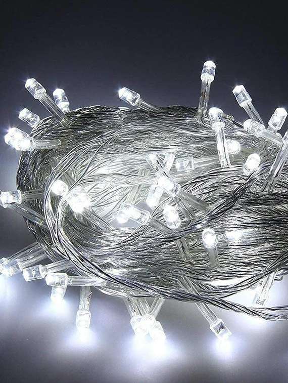 rsct plastic corded electric white decorative lights