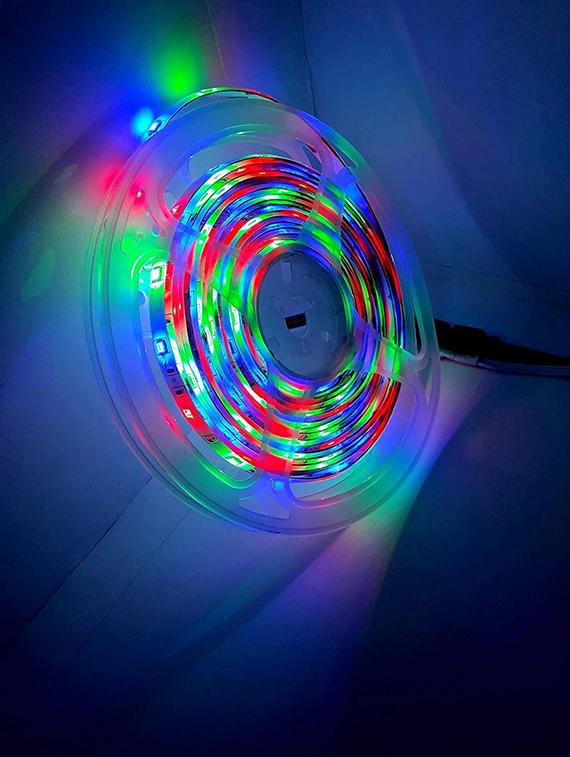 rsct plastic battery powered colour changing and water resistant 25 v multi led strip light - 19487373 -  Standard Image - 2