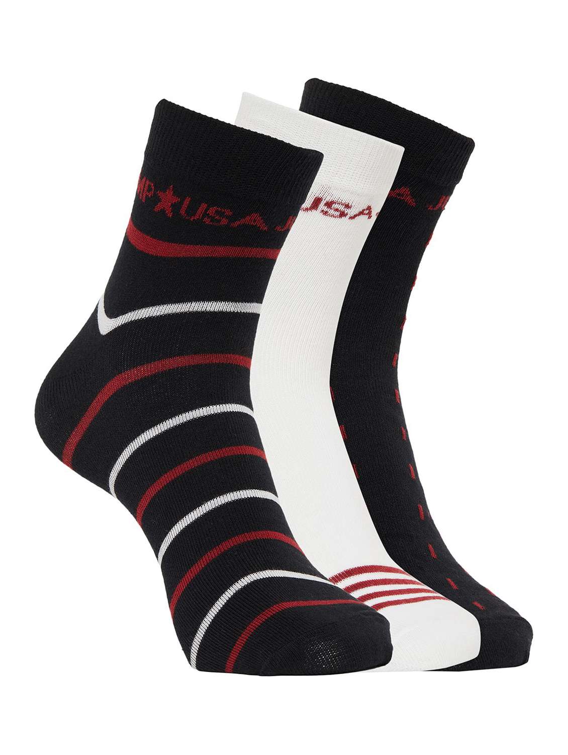 pack of 3 above ankle length socks