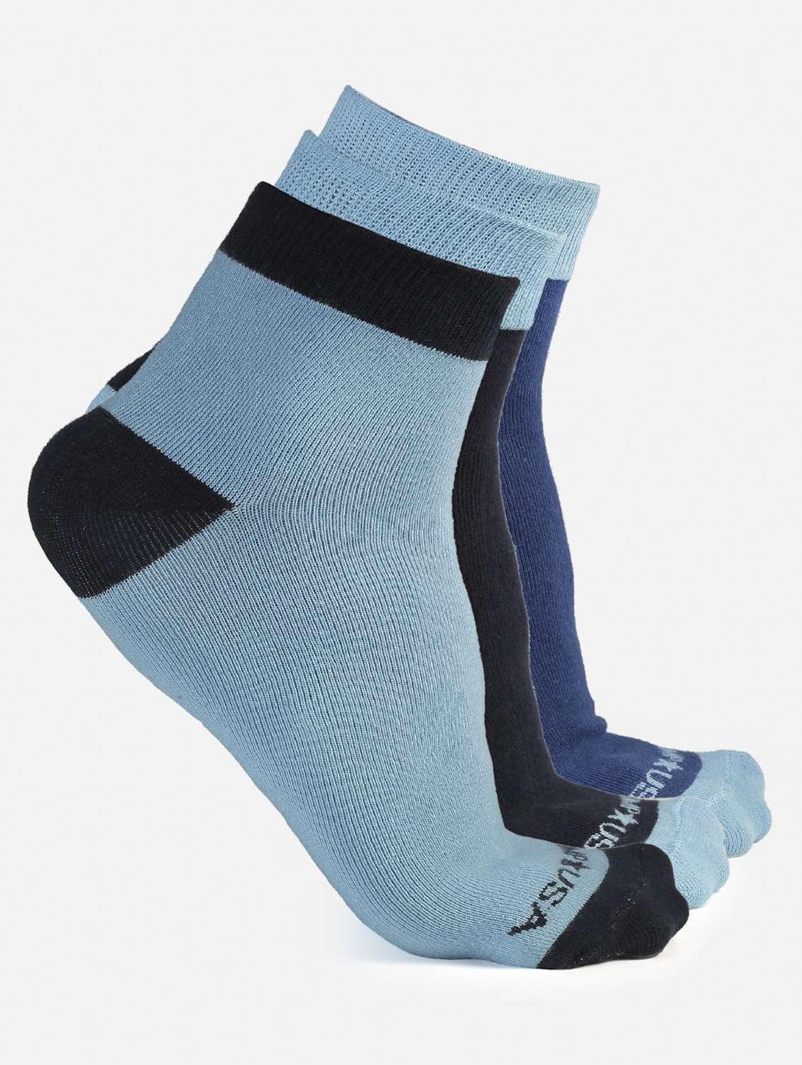 pack of 3 ankle length socks