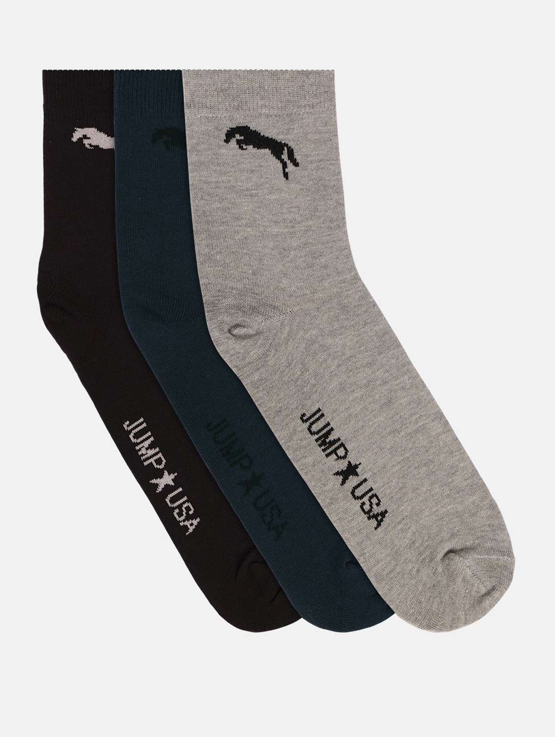 pack of 3 above ankle length socks