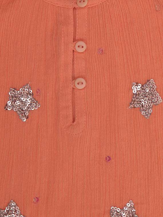 peach cotton self design regular tee - 19488900 -  Standard Image - 2