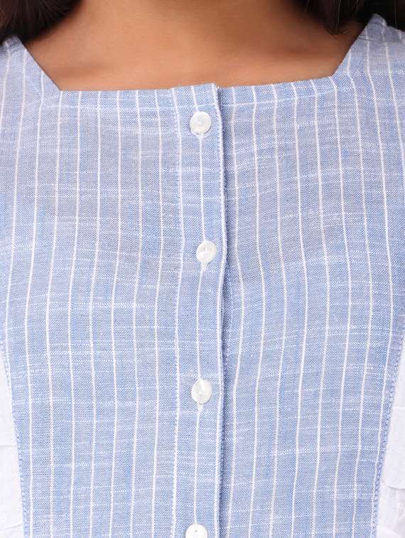 girls square neck top - 19488909 -  Standard Image - 2