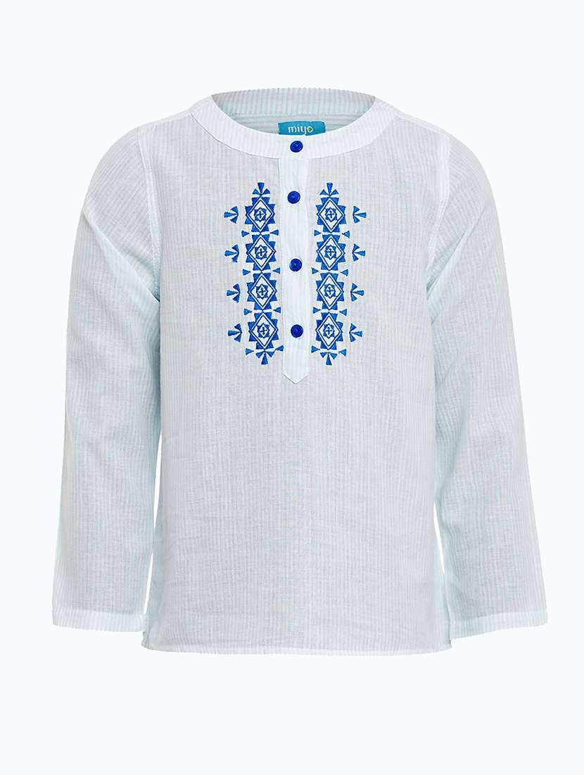 girls henley neck top