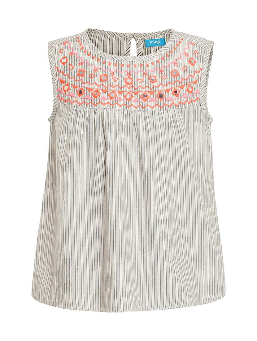 girls round neck top