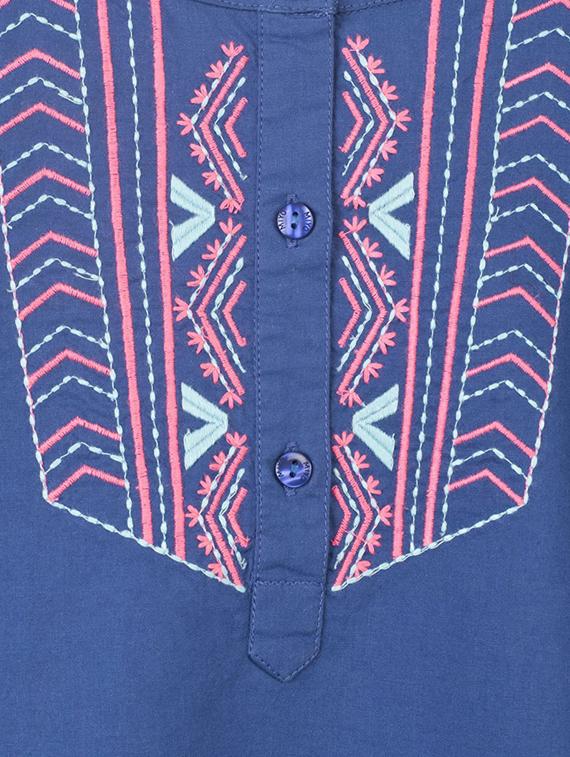 girls round neck top - 19488949 - Standard Image - 2