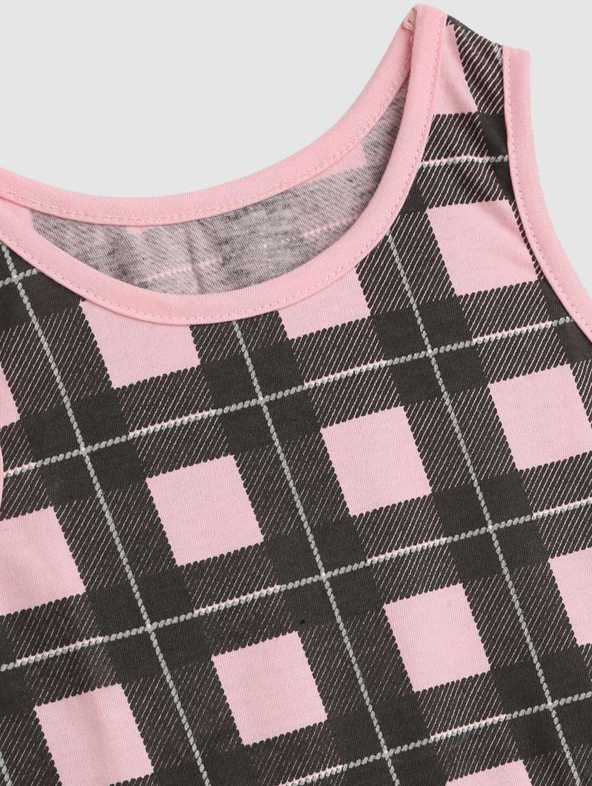 girls round neck sleeveless frock - 19489348 -  Standard Image - 2