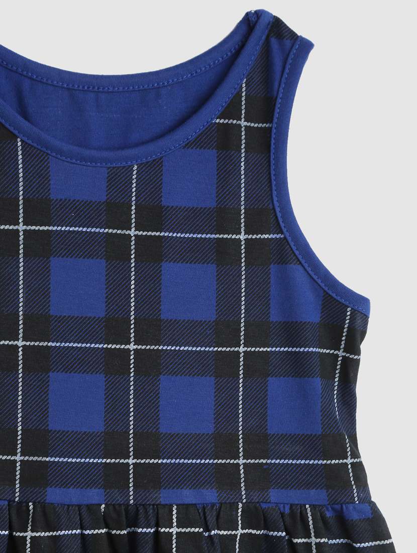 girls round neck sleeveless frock - 19489352 -  Standard Image - 2