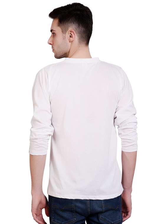 men round neck striped long sleeves t-shirt - 19489614 - Standard Image - 2