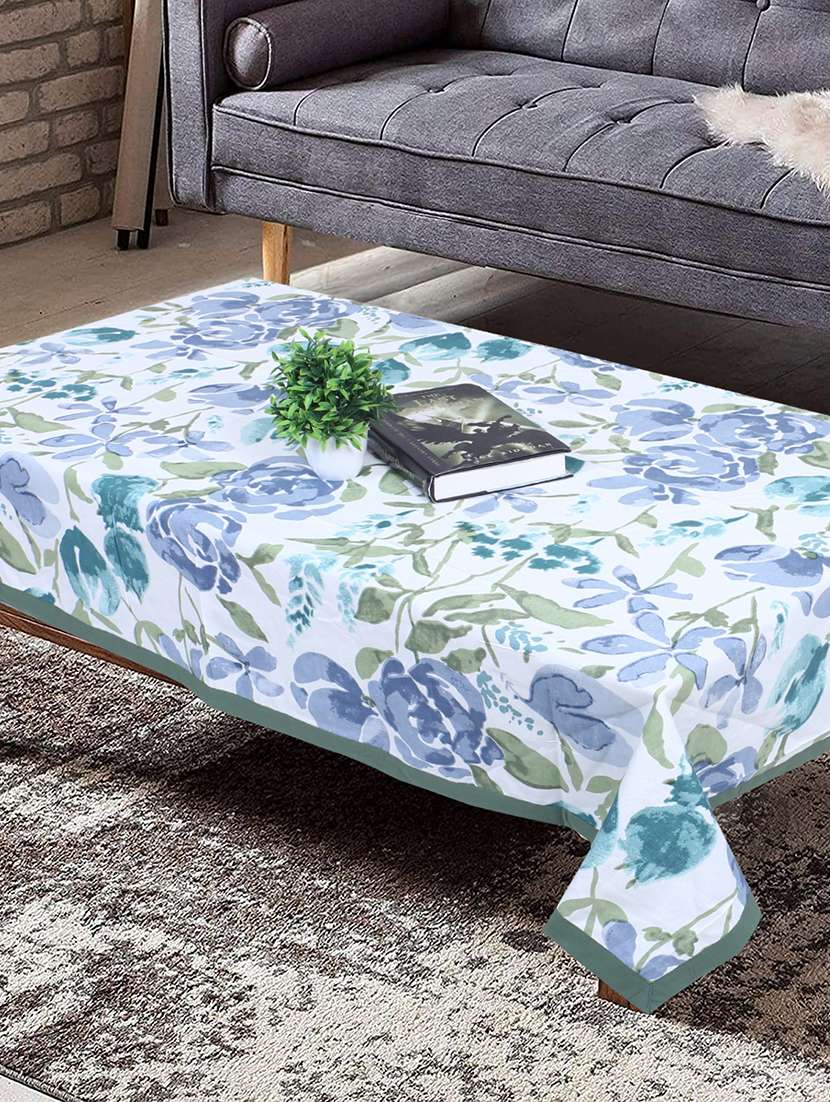 texstylers cotton 4 seater 40 x 60 inch rectangular jaipuri center table cloth