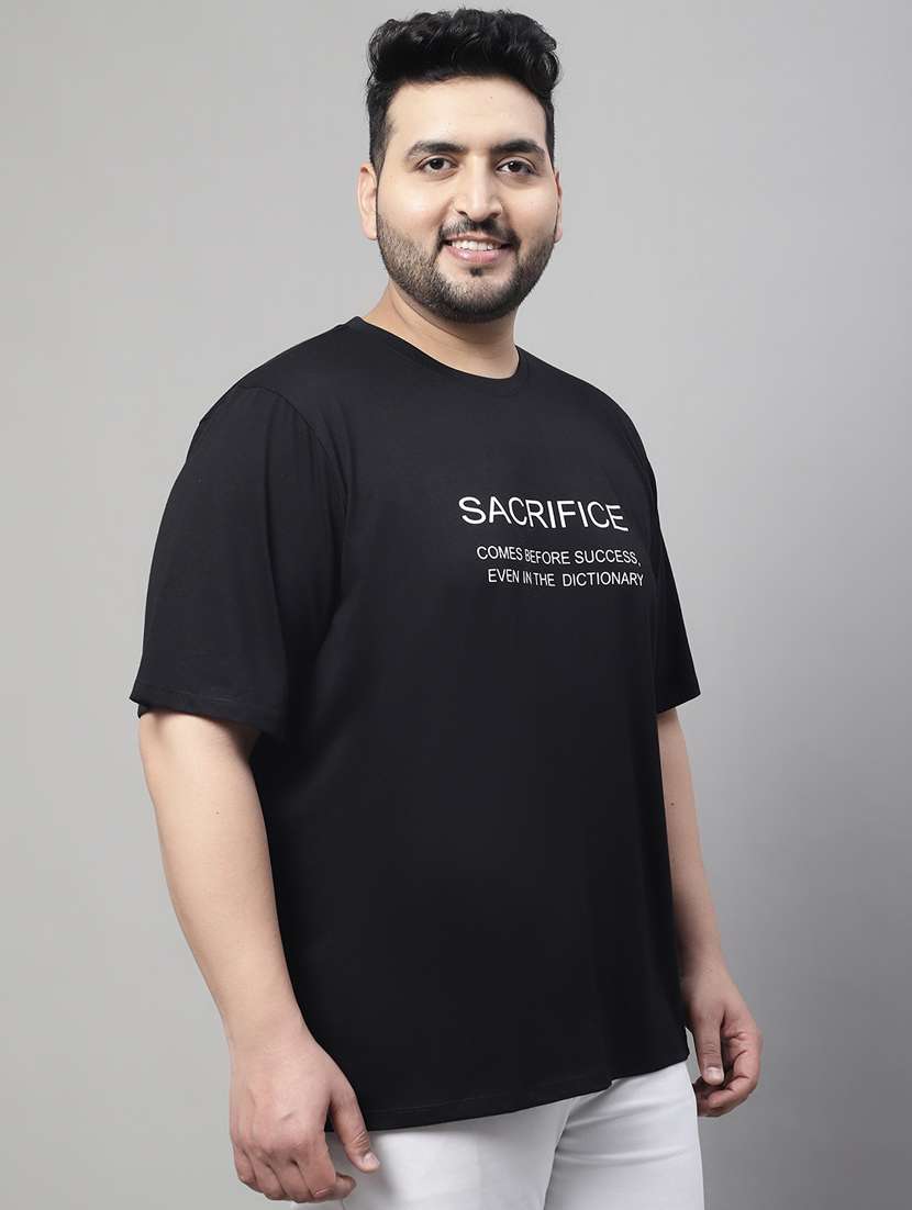round neck chest printed regular t-shirt - 19490782 -  Standard Image - 2