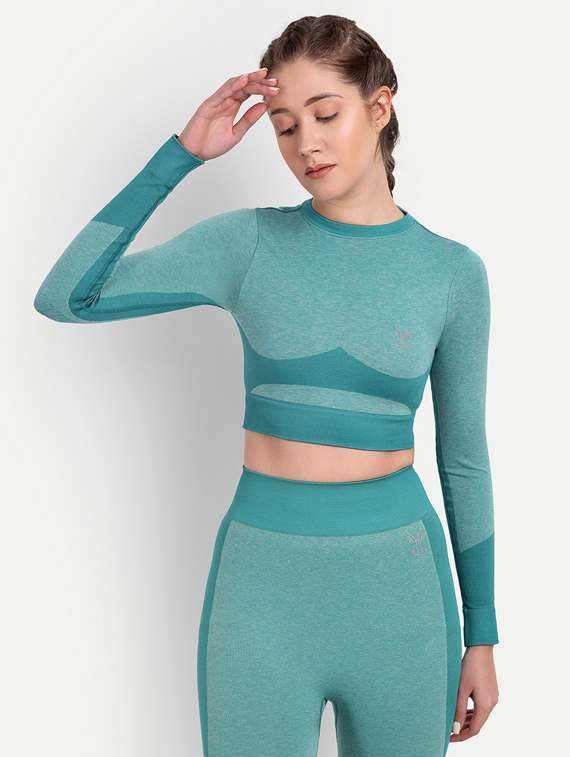 women's plain mock neck t-shirt