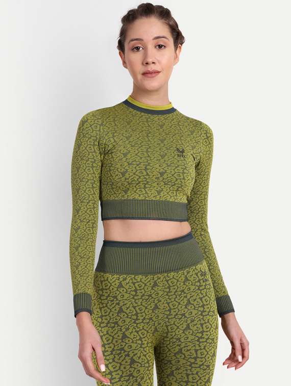 women's all over print round neck t-shirt