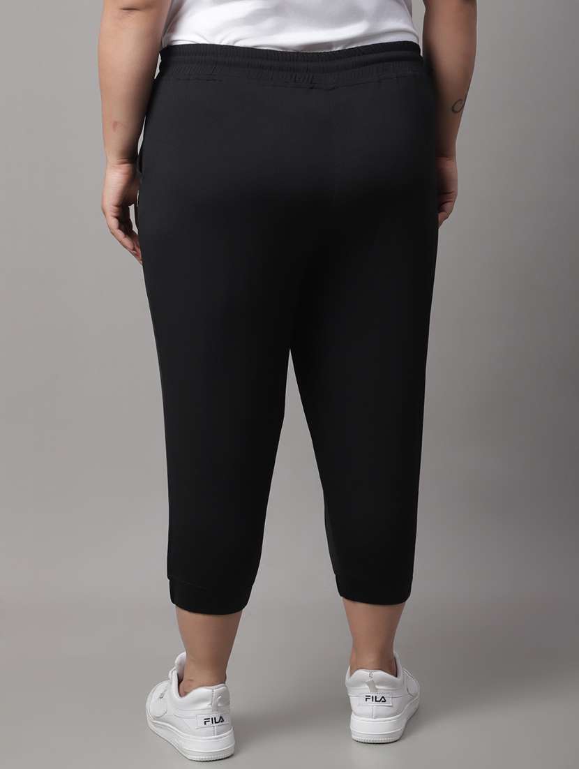 solid polyester track pants - 19492963 -  Standard Image - 2