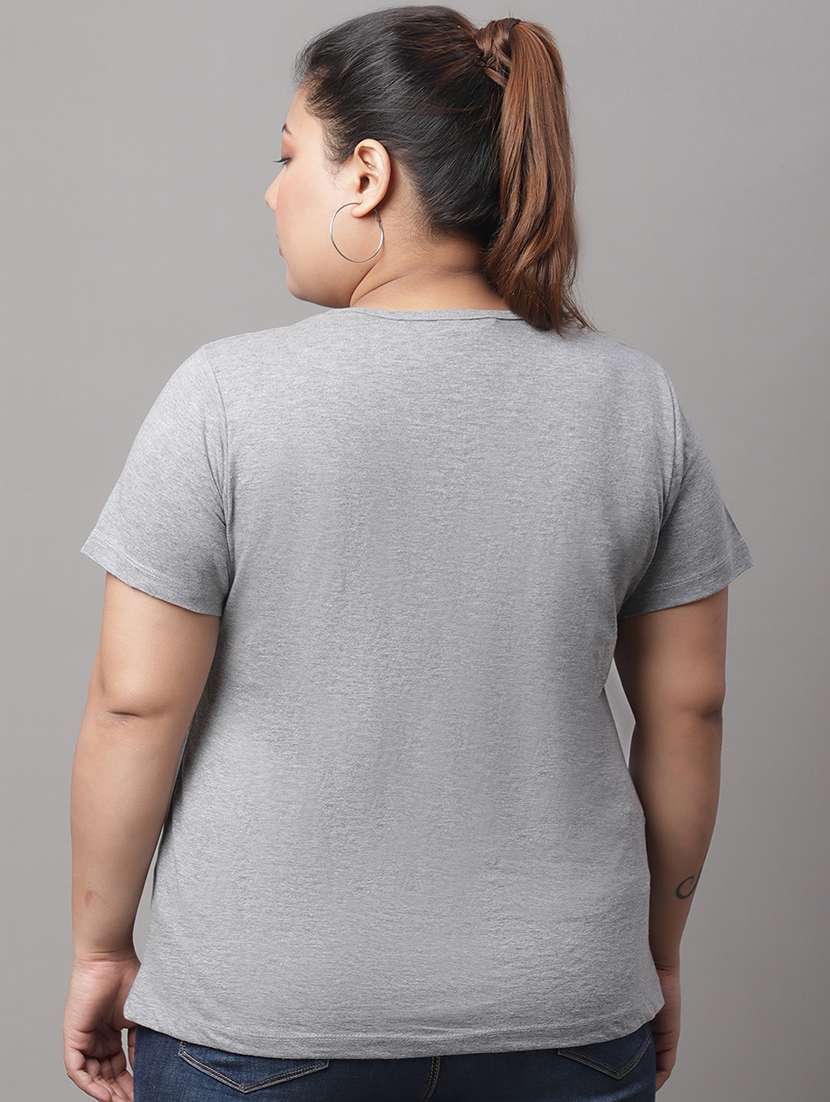 women's plain v neck t-shirt - 19492976 -  Standard Image - 2