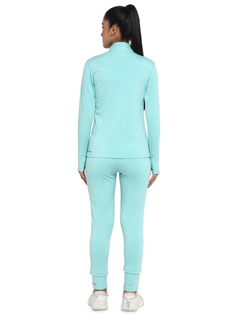 women solid long sleeve winter set - 19493742 - Standard Image - 2