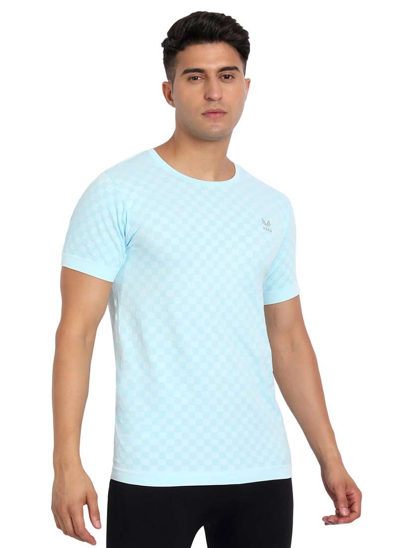 printed nylon regular t-shirts