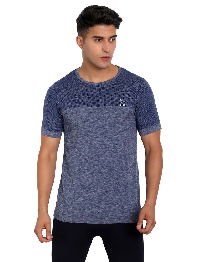 solids nylon regular t-shirt