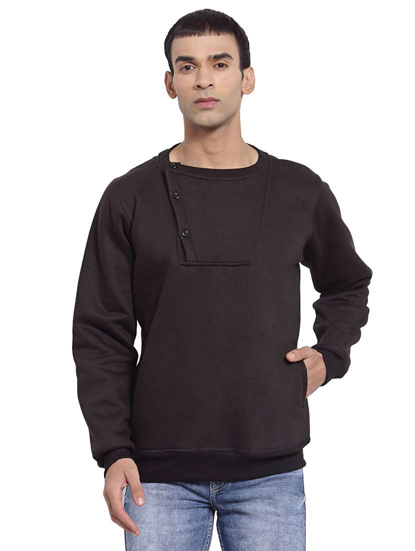 mens plain sweatshirt - 19494411 - Zoom Image - 0