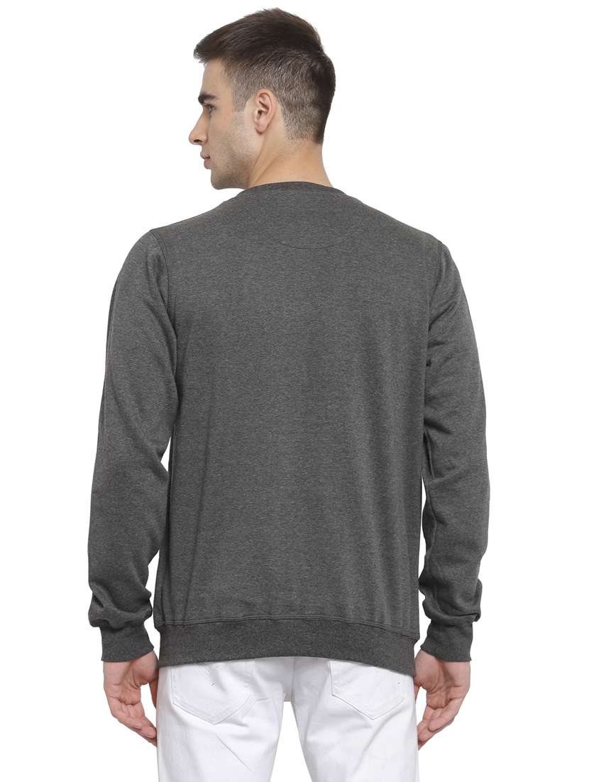 mens plain sweatshirt - 19494412 - Standard Image - 2