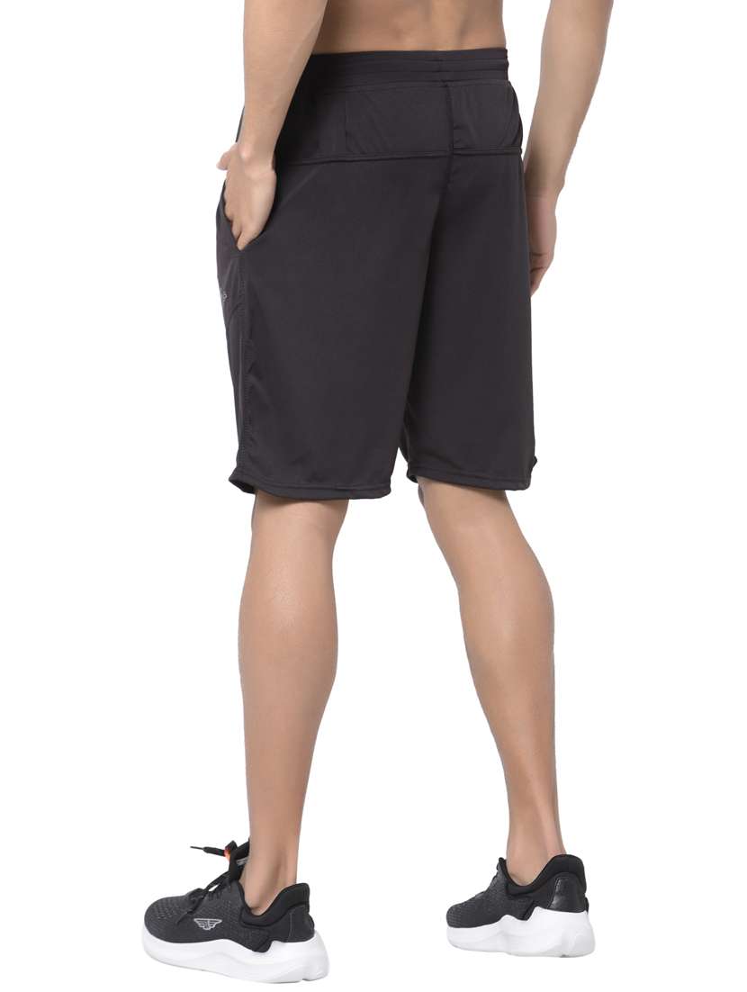 mid rise solid bermuda shorts - 19494422 - Standard Image - 2