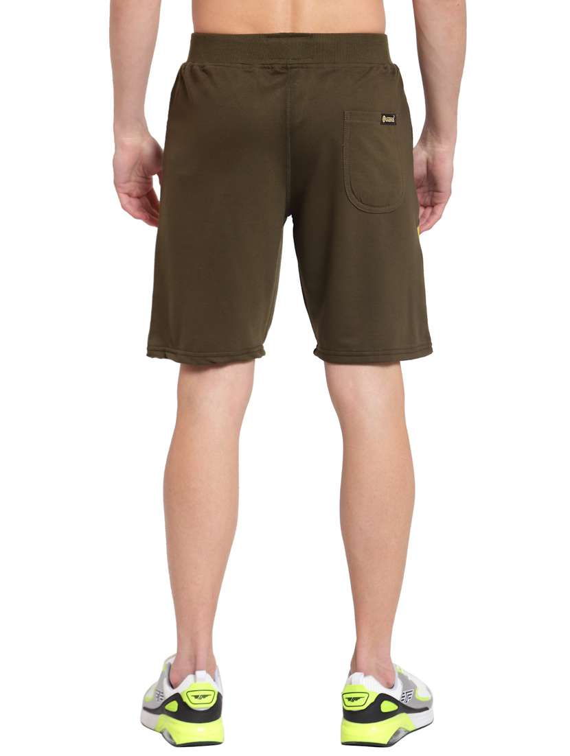 mid rise solid bermuda shorts - 19494442 -  Standard Image - 2