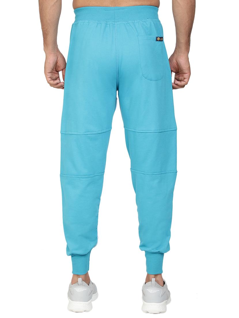 blue cotton joggers - 19495031 - Standard Image - 2