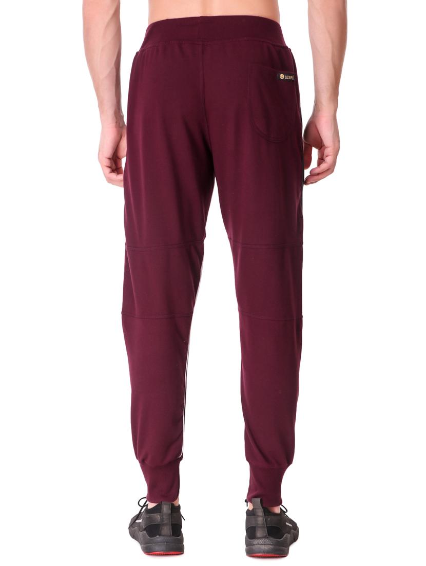 red cotton joggers - 19495033 - Standard Image - 2