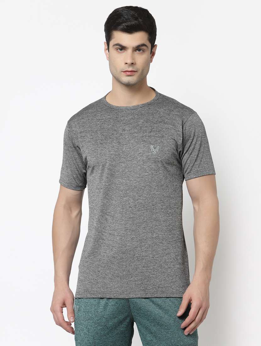 solids polyester regular t-shirt