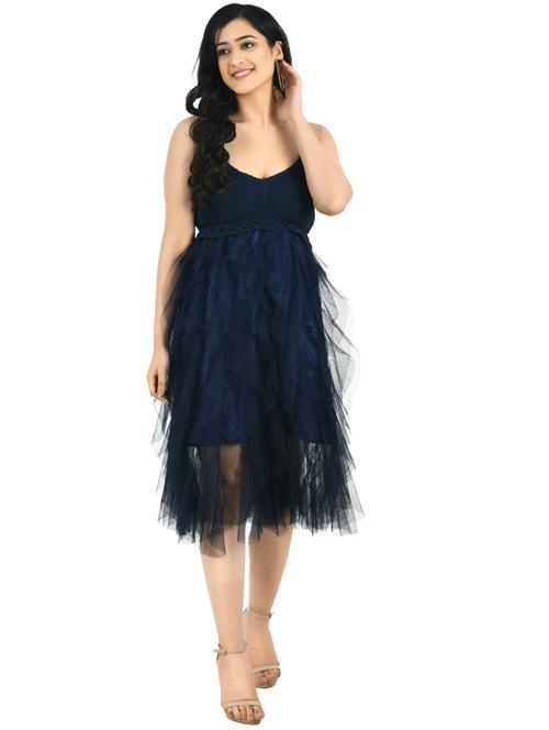 women's ruffle midi dress - 19495203 -  Standard Image - 0