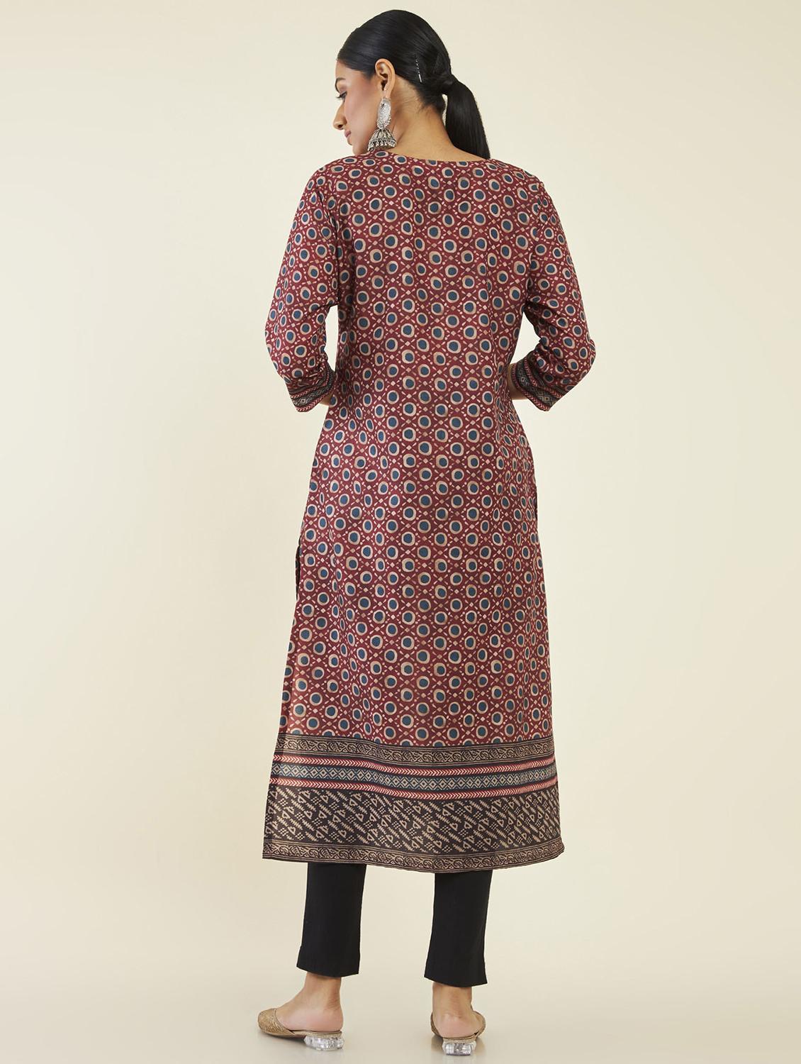 women's a-line kurta - 19496423 - Standard Image - 2