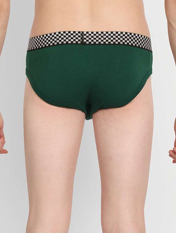 green cotton hipster brief - 19496862 -  Standard Image - 2