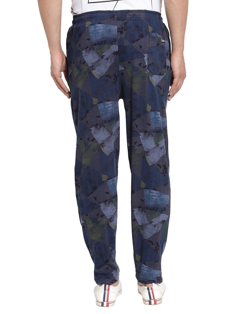 mid rise printed full length track pant - 19497447 - Standard Image - 2